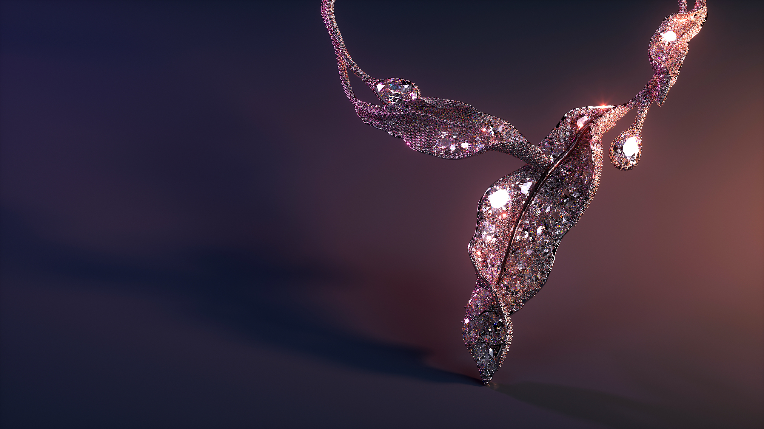 turntable animation of a diamond ring